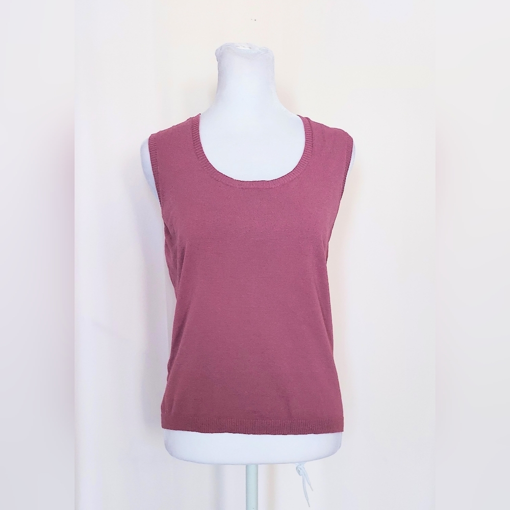 Jones New York Sleeveless Top Purple Size Small